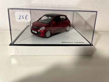 Voiture Miniature Renault Twingo rouge foncée (boite carrée) - Bernard Miniatures