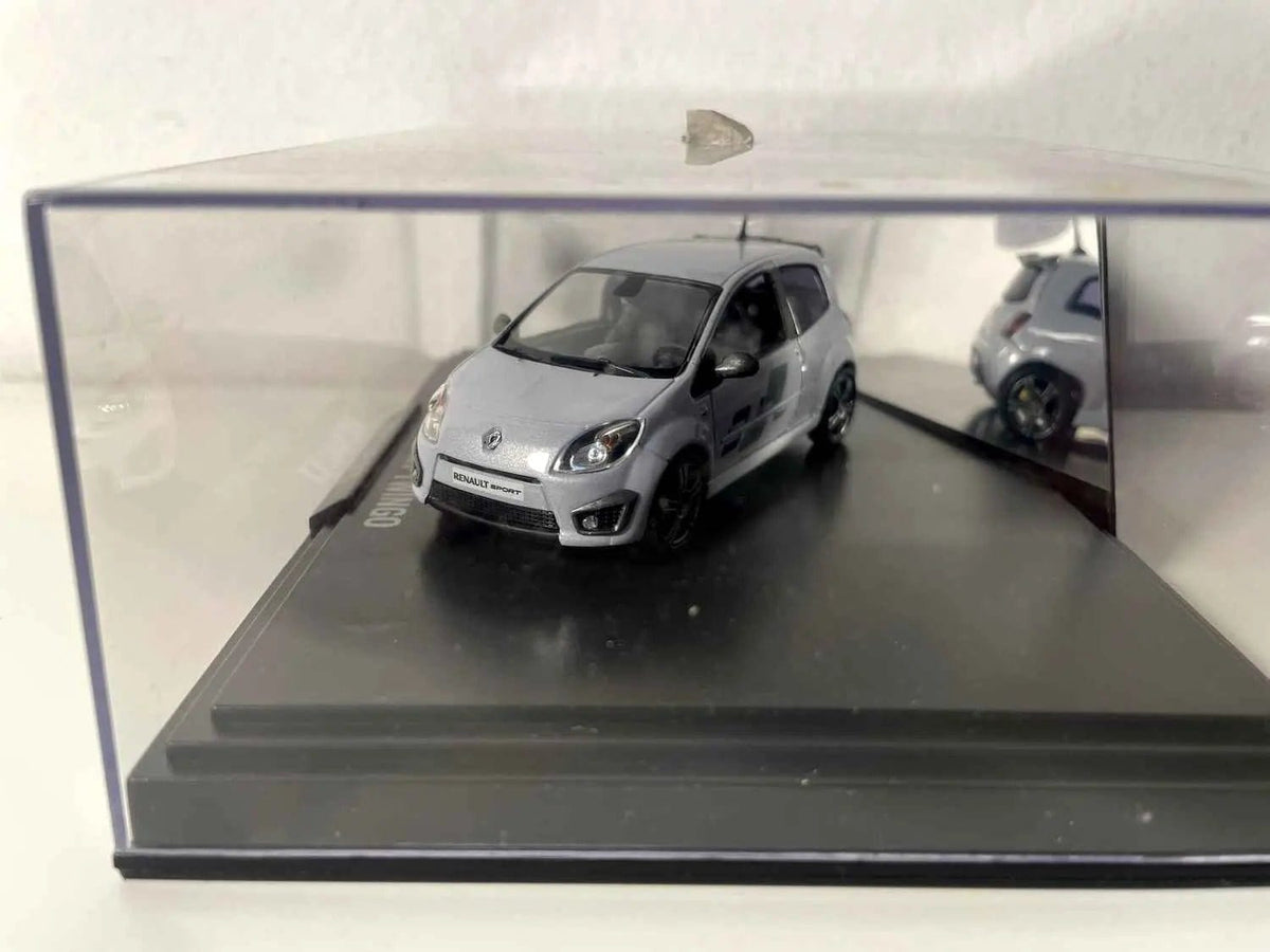 Voiture Miniature Renault sport Twingo grise (coffret boite rectangle) Norev - Bernard Miniatures