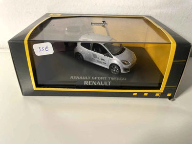 Voiture Miniature Renault sport Twingo grise (coffret boite rectangle) Norev - Bernard Miniatures