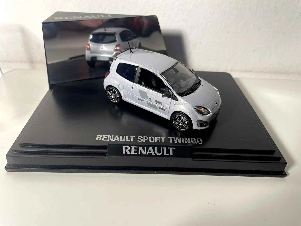 Voiture Miniature Renault sport Twingo grise (coffret boite rectangle) Norev - Bernard Miniatures
