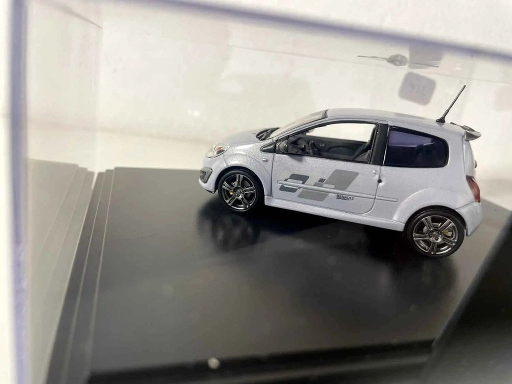 Voiture Miniature Renault sport Twingo grise (coffret boite rectangle) Norev - Bernard Miniatures