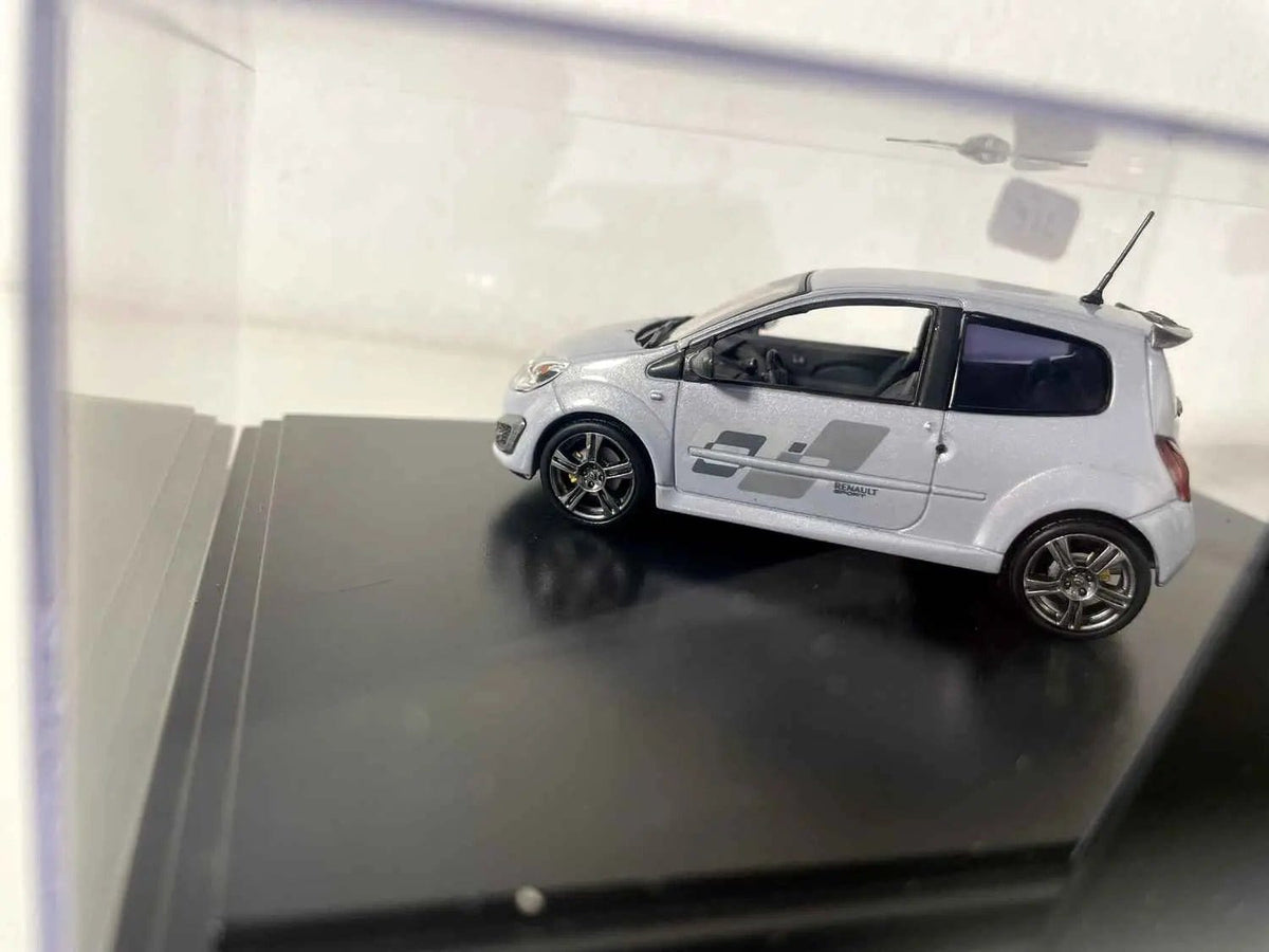 Voiture Miniature Renault sport Twingo grise (coffret boite rectangle) Norev - Bernard Miniatures
