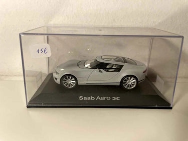 Voiture Miniature Saab Aero X grise - Bernard Miniatures