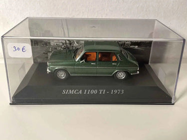 Voiture Miniature Simca 1100 TI verte de 1973 - Bernard Miniatures