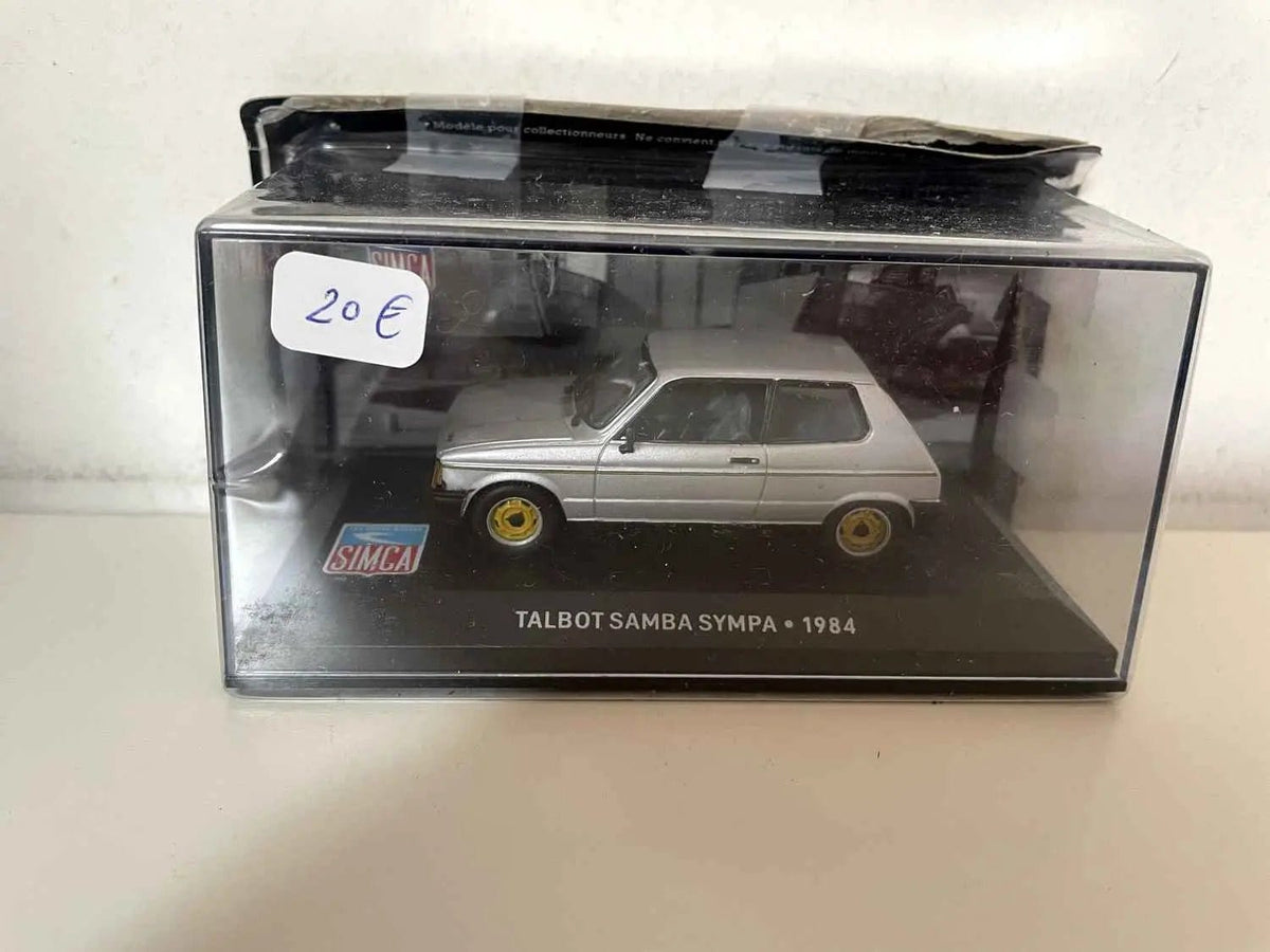 Voiture Miniature TALBOT SAMBA sympa grise de 1984 - Bernard Miniatures