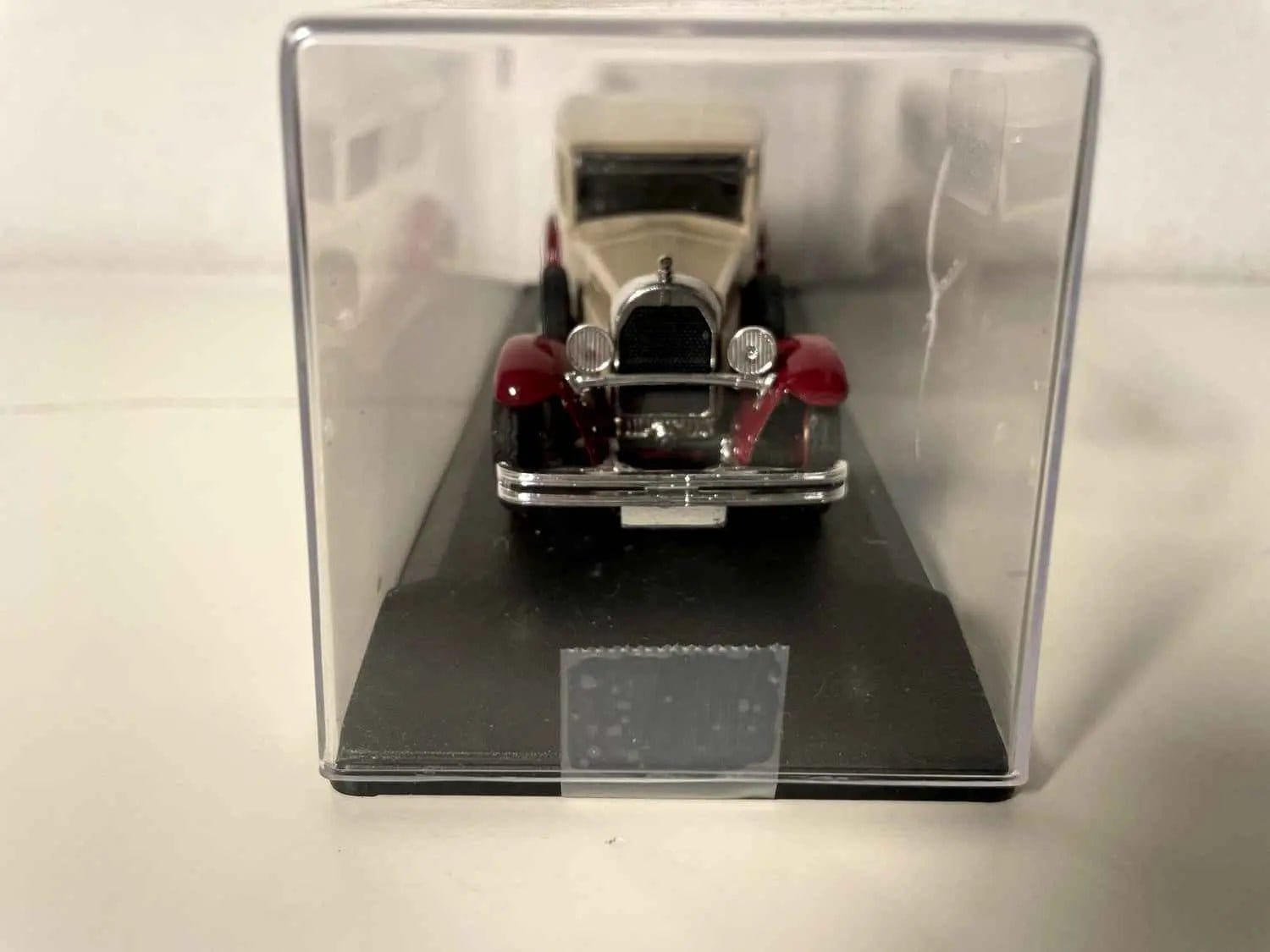 Voiture Miniature Talbot Pacific Limousine beige et bordeaux de 1930 - Bernard Miniatures