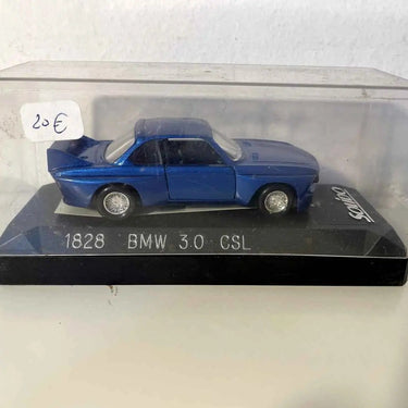 Voitures Miniatures BMW 3.0 CSL bleue (Solido référence 1828) - Bernard Miniatures