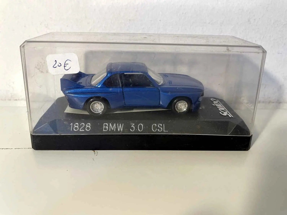 Voitures Miniatures BMW 3.0 CSL bleue (Solido référence 1828) - Bernard Miniatures