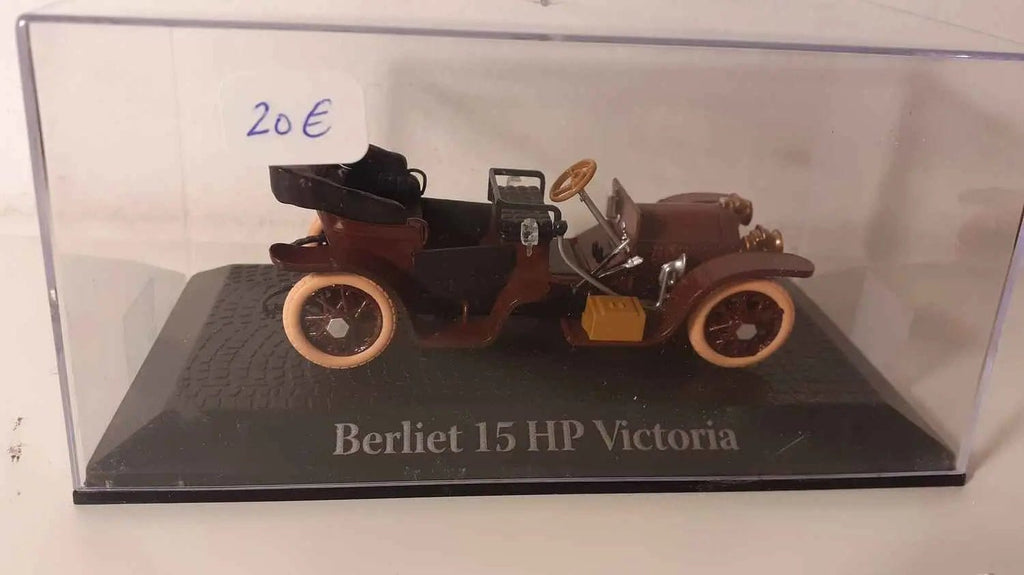 Voitures Miniatures Berliet 15 HP Victoria (collection voitures de chefs d'état) - Bernard Miniatures