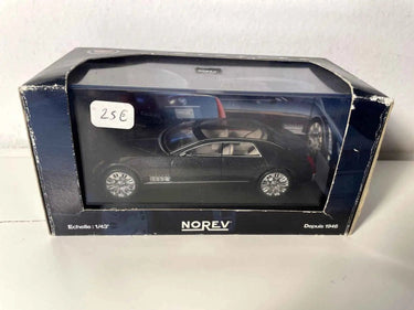 Voitures Miniatures Cadillac Sixteen grise très très foncée (voiture américaine) - NOREV - Bernard Miniatures