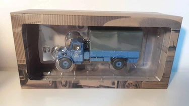 Voitures Miniatures Camion BEDFORD FOYD version bâchée de 1953 camion bleu et bâche grise - Bernard Miniatures