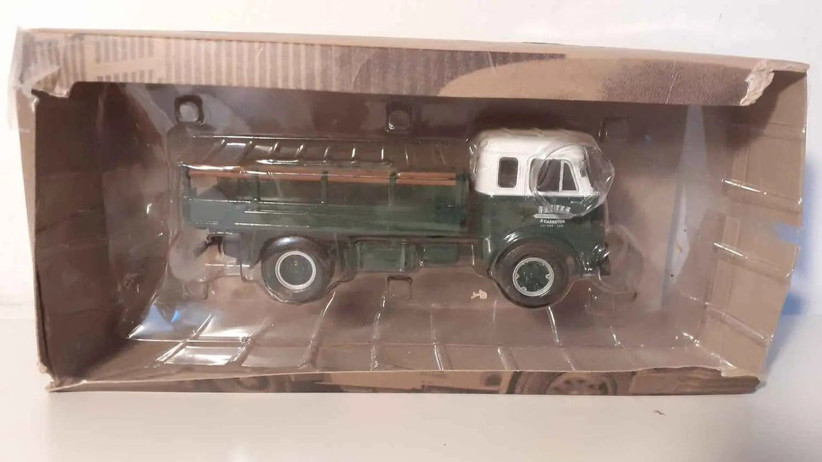 Voitures Miniatures Camion FNM D-9500 Brasinca de 1957 camion plateau avec ridelles - Bernard Miniatures