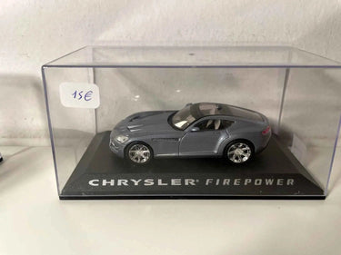 Voitures Miniatures Chrysler Firepower grise bleutée - Bernard Miniatures