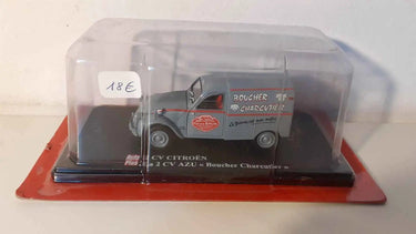 Voitures Miniatures Citroën 2 CV AZU boucher charcutier - Bernard Miniatures