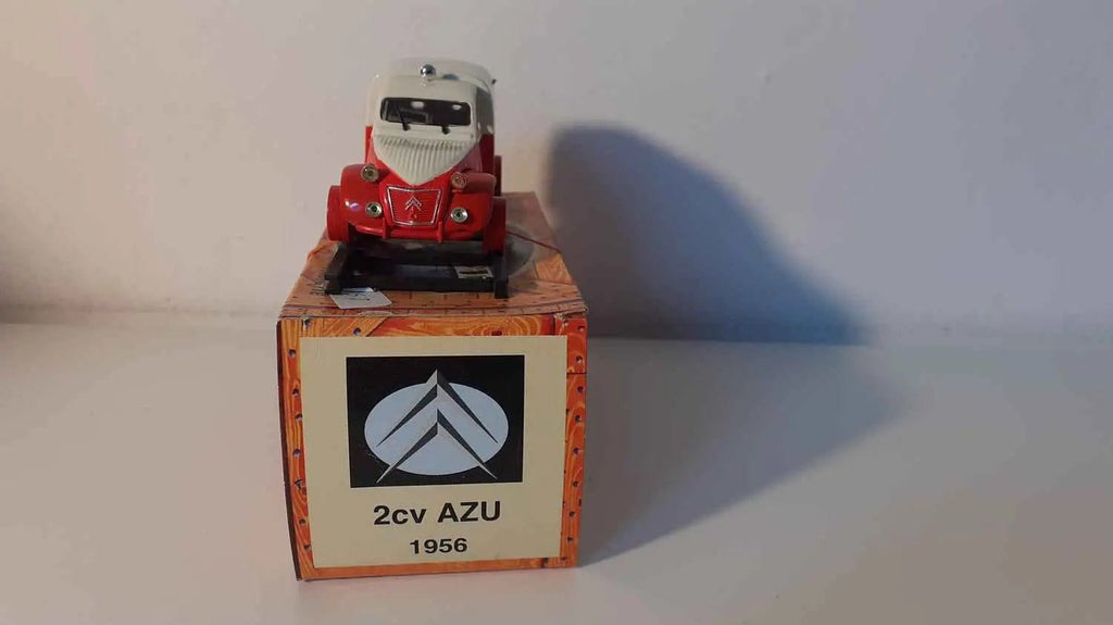 Voitures Miniatures Citroën 2 CV sur rails - Bernard Miniatures