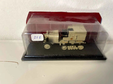 Voitures Miniatures Citroën Autochenille K1 de 1922 1ère traversée du Sahara - Bernard Miniatures
