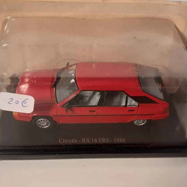 Voitures Miniatures Citroën BX 16 TRS rouge de 1984 - Bernard Miniatures