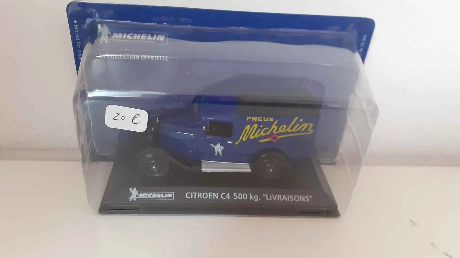 Voitures Miniatures Citroën C4 500 kg Livraisons MICHELIN - Bernard Miniatures