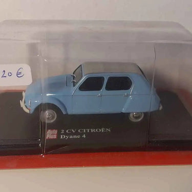 Voitures Miniatures Citroën Dyane 4 bleue claire - Bernard Miniatures