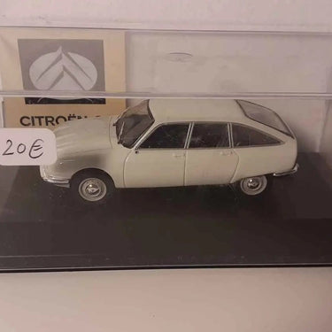 Voitures Miniatures Citroën GS blanc cassé de 1971 - Bernard Miniatures