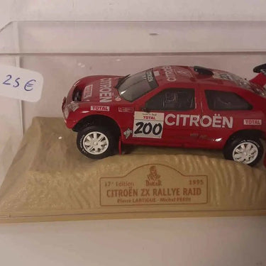 Voitures Miniatures Citroën ZX Rallye Raid N°200 (rallye Paris-Dakar 1995) - Bernard Miniatures