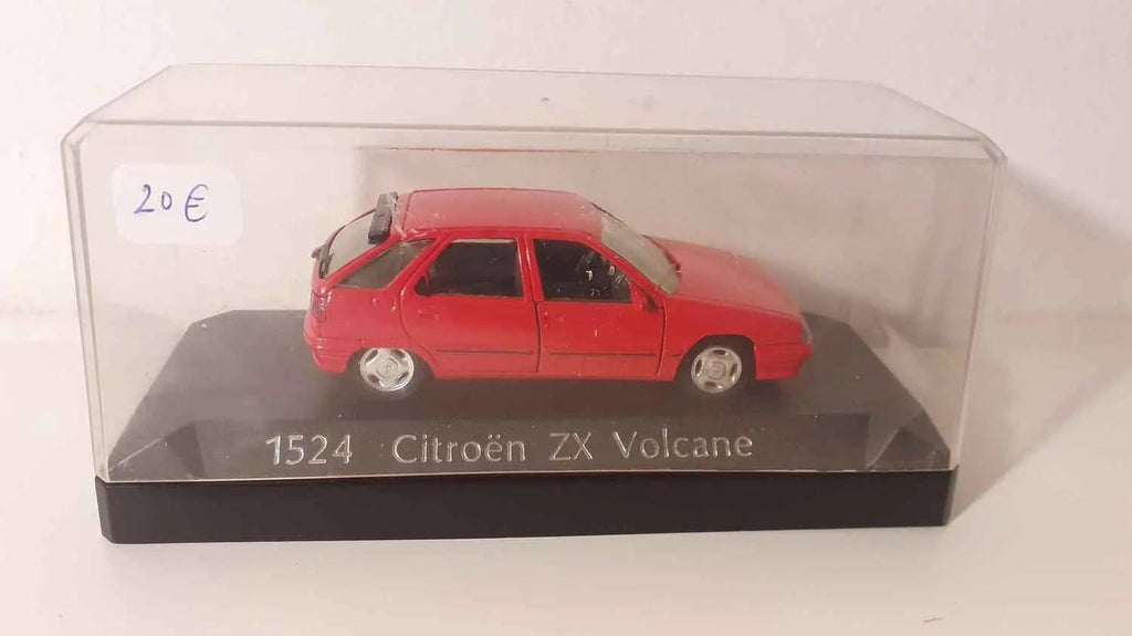 Voitures Miniatures Citroën ZX Volcane rouge (Solido référence 1524) - Bernard Miniatures