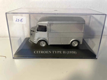 Voitures Miniatures Citroën type H gris de 1958 - Bernard Miniatures