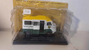 Voitures Miniatures Citroën type HY de 1961 essais thermiques 1500 kg - Bernard Miniatures