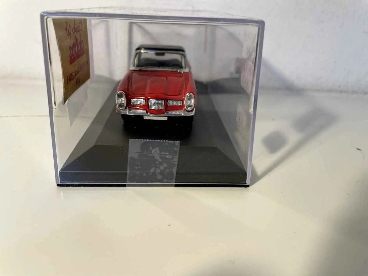 Voitures Miniatures Facel Véga Facellia rouge de 1962 - Bernard Miniatures