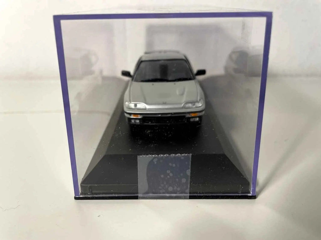 Voitures Miniatures Honda CR-X coupé grise de 1989 - Bernard Miniatures