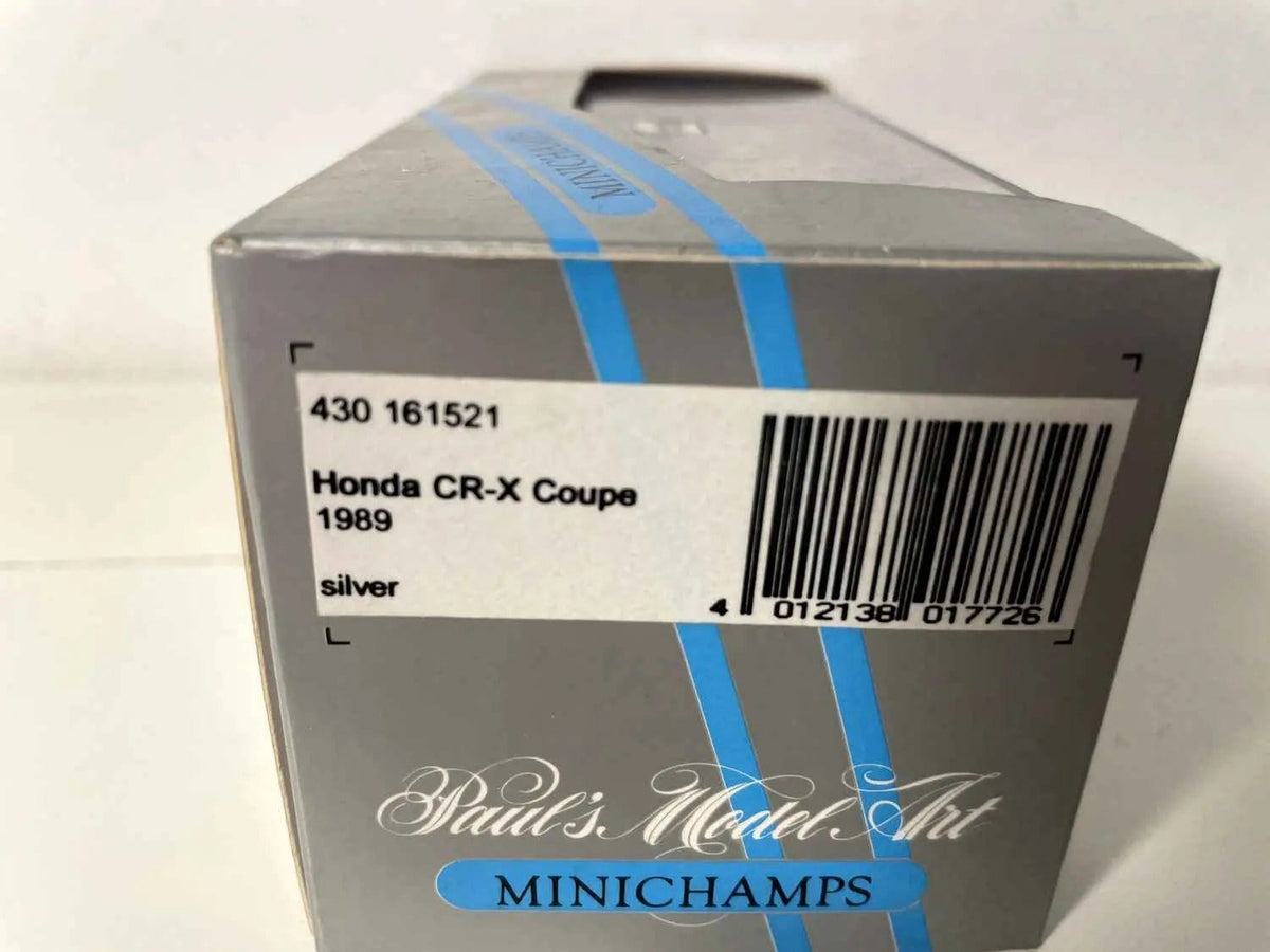 Voitures Miniatures Honda CR-X coupé grise de 1989 - Bernard Miniatures