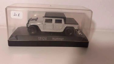 Voitures Miniatures Hummer gris (Solido référence 15104) - Bernard Miniatures