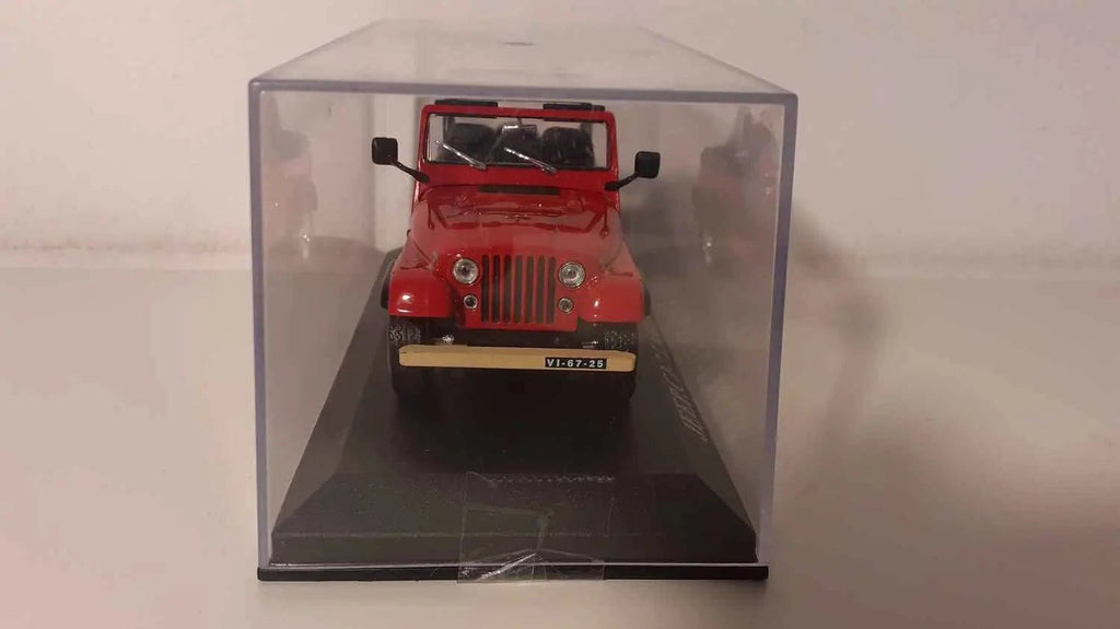 Voitures Miniatures Jeep CJ-7 Laredo rouge de 1982 - Bernard Miniatures