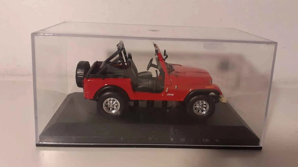 Voitures Miniatures Jeep CJ-7 Laredo rouge de 1982 - Bernard Miniatures