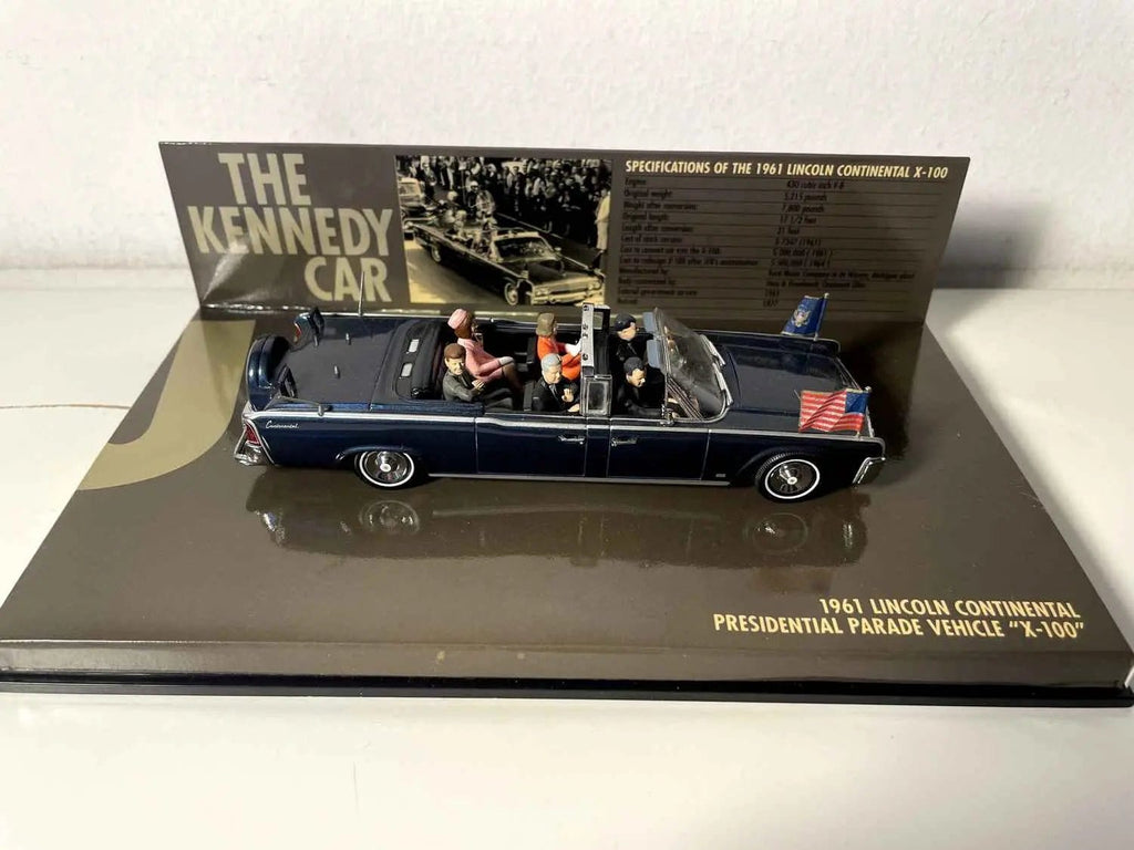 Voitures Miniatures Lincoln Continental Limousine X-100 (Assassinat de John Fitzgerald Kennedy en 1963) - Bernard Miniatures
