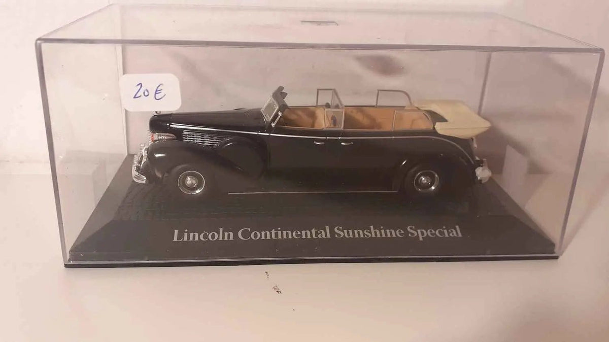 Voitures Miniatures Lincoln Continental Sunshine Spécial (collection voitures de chefs d'état) - Bernard Miniatures