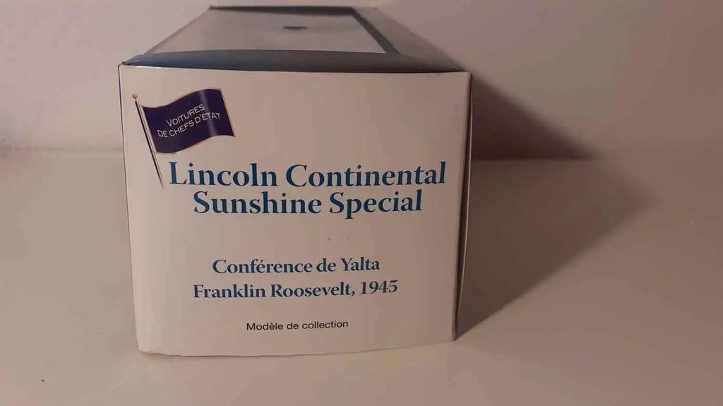 Voitures Miniatures Lincoln Continental Sunshine Spécial (collection voitures de chefs d'état) - Bernard Miniatures