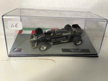 Voitures Miniatures Lotus 97T noire numéro 12 de 1985 (Formule 1) - Bernard Miniatures