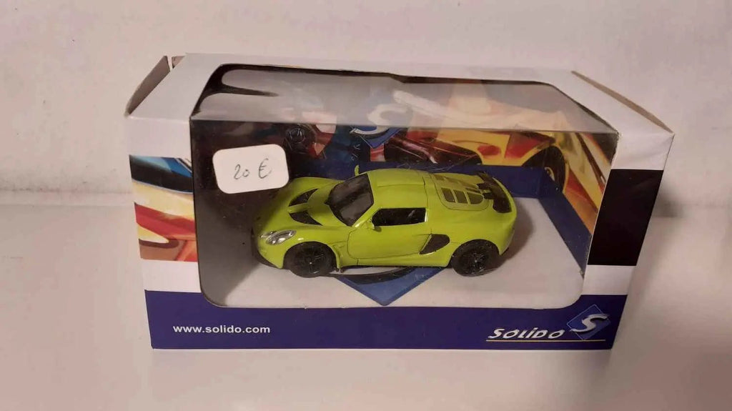 Voitures Miniatures Lotus Exige S2 verte pâle (Solido) - Bernard Miniatures
