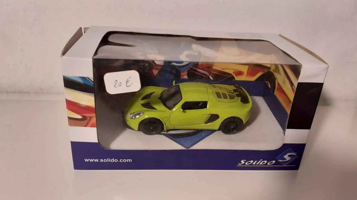 Voitures Miniatures Lotus Exige S2 verte pâle (Solido) - Bernard Miniatures