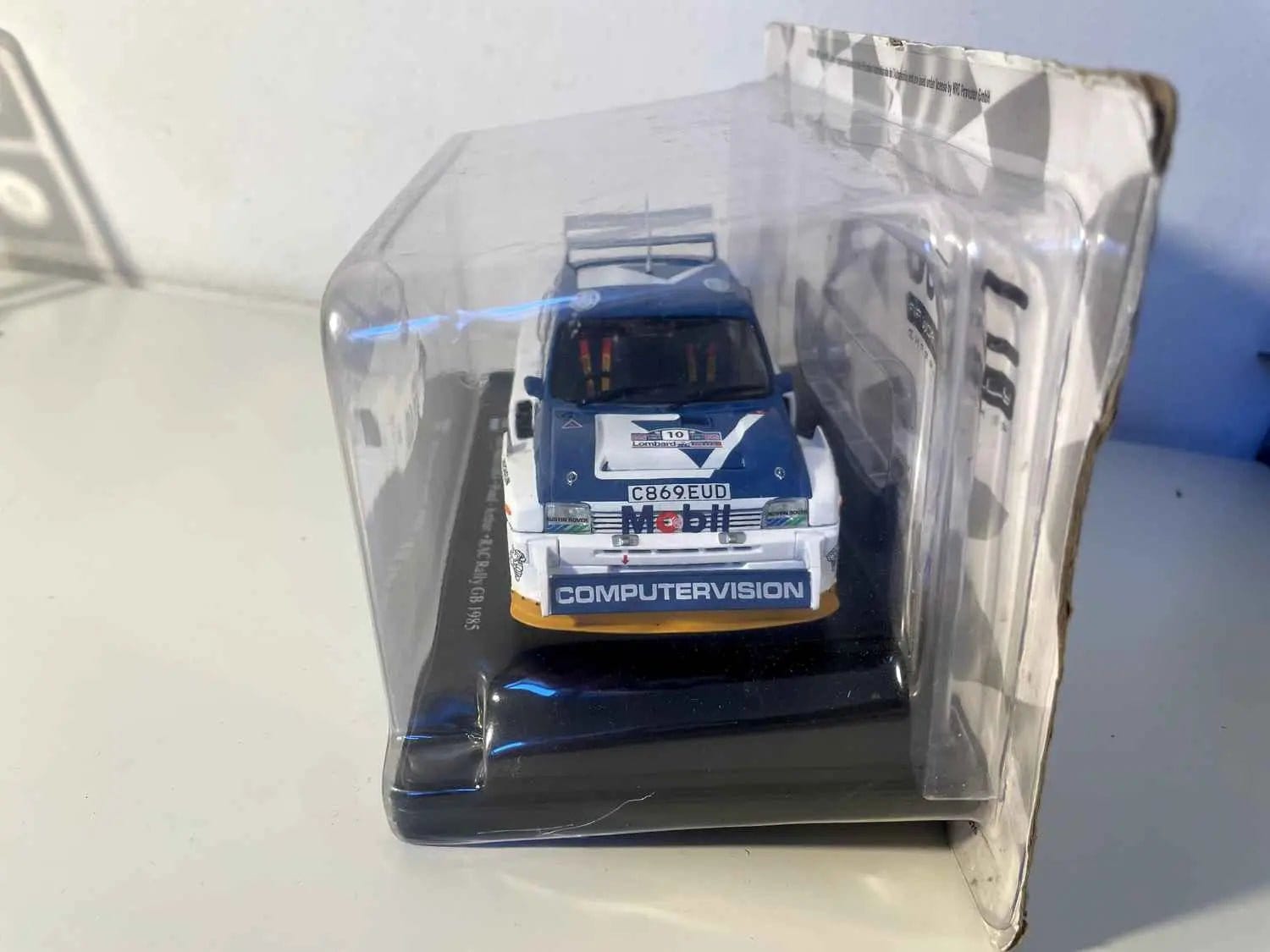Voitures Miniatures MG Métro 6R4 - rallye de Grande-Bretagne 1985 (échelle 1/24ème) - Bernard Miniatures