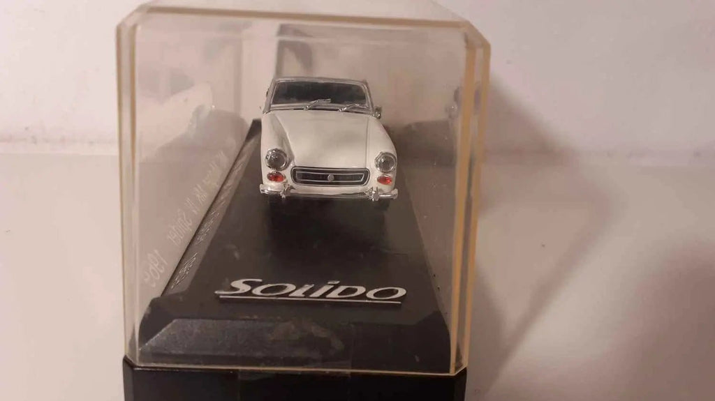 Voitures Miniatures MG Midget MK4 Spider blanche de 1969 (Solido référence 1851) - Bernard Miniatures
