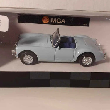 Voitures Miniatures MGA bleue claire - Bernard Miniatures