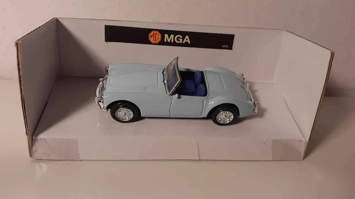 Voitures Miniatures MGA bleue claire - Bernard Miniatures