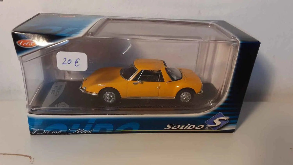 Voitures Miniatures Matra 530 LX jaune-orangée de 1973 - Bernard Miniatures