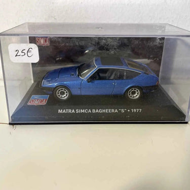 Voitures Miniatures Matra Simca Bagheera "S" bleue de 1977 - Bernard Miniatures