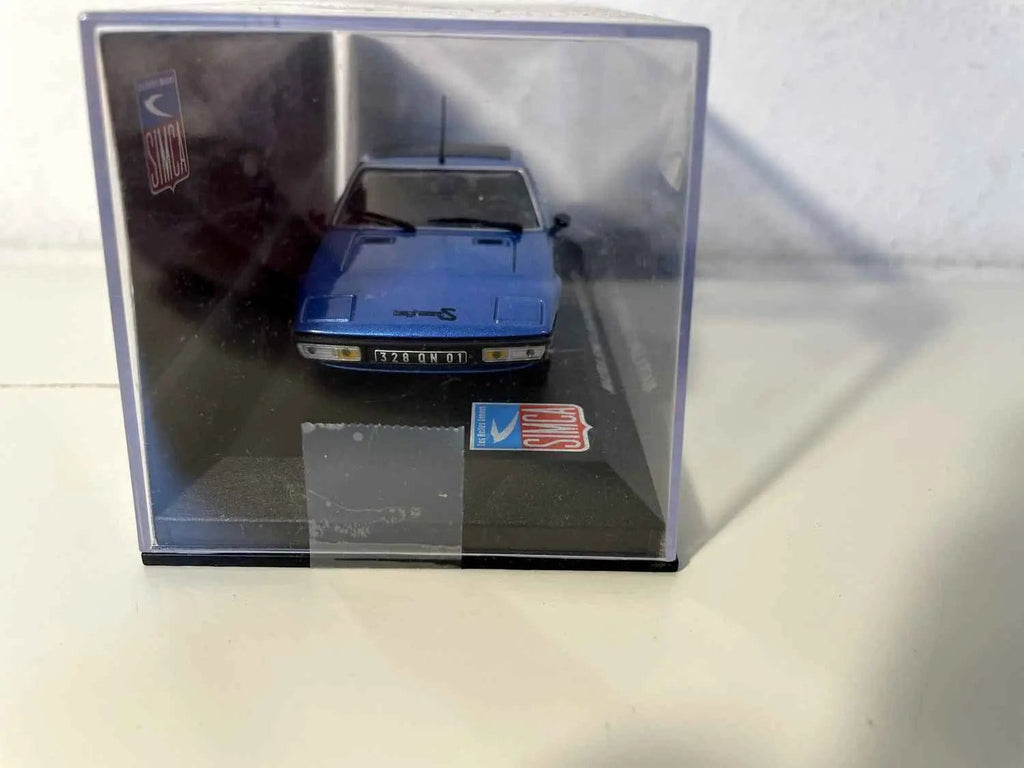 Voitures Miniatures Matra Simca Bagheera "S" bleue de 1977 - Bernard Miniatures