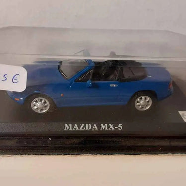 Voitures Miniatures Mazda MX-5 bleue - Bernard Miniatures