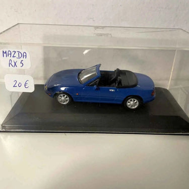 Voitures Miniatures Mazda RX 5 bleue - Bernard Miniatures