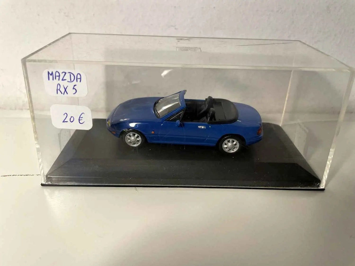 Voitures Miniatures Mazda RX 5 bleue - Bernard Miniatures